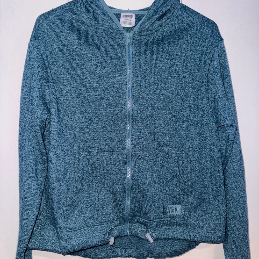Women's Blue Hoodie Jacket